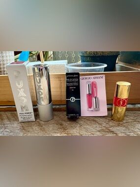 $15 Lippies! Buxom, Giorgio Armani or YSL